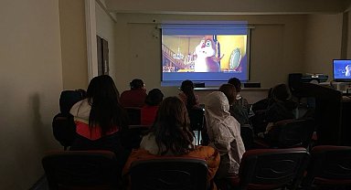 Öğrenciler ara tatilin Keyfini sinema ile çıkardı