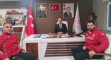 Olimpiyat şampiyonu GSİM'deydi