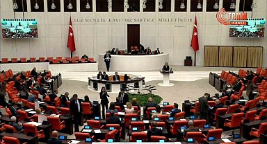 Ölmeztoprak TBMM Genel Kurulunda konuştu