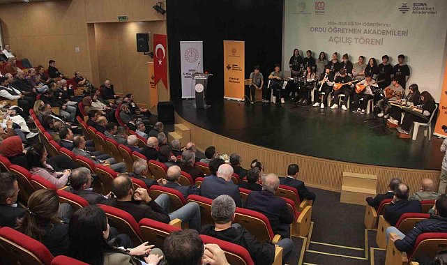 Ordu'da Öğretmen Akademileri'nin açılış programı düzenlendi