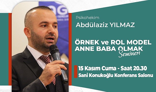 Örnek ve rol model anne baba olmak seminerine davet