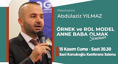 Örnek ve rol model anne baba olmak seminerine davet