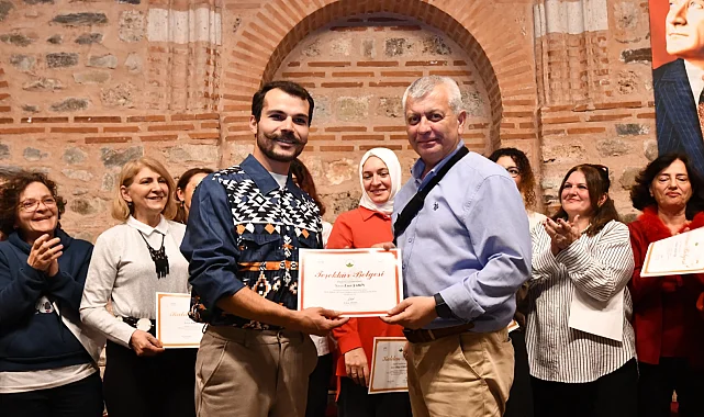 Osmangazi'de ritim atölyesi kursiyerleri sertifikalarını aldı