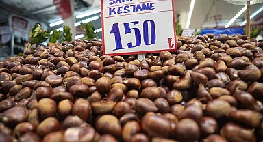 Pazarda Çin kestanesinin yerini yerli kestane aldı
