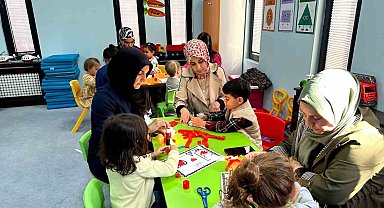 Plevne Anne Çocuk Oyun Evi'nde Kızılay Haftası'na özel etkinlik