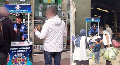 Polis bin 165 vatandaşı hırsızlık ve dolandırıcılıkla ilgili bilgilendirdi