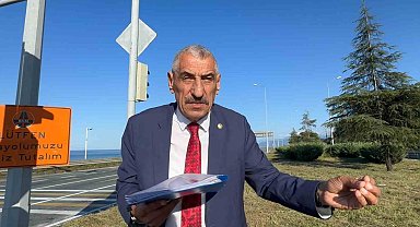 Rize'de sürekli kazaların olduğu bölge şoför esnafını canından bezdirdi