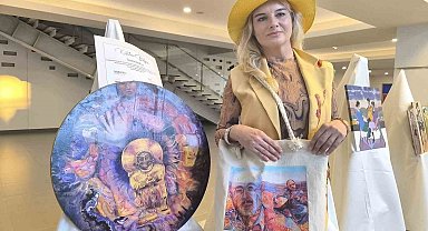 Rus Sanatçı, gezdiği Anadolu'da gözleme yapan kadınları resmetti