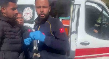 Sağlık çalışanı tehditler savurdu