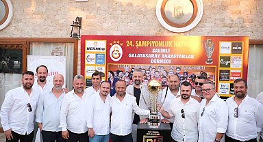 Salihli'deki Galatasaray taraftarlarından örnek davranış