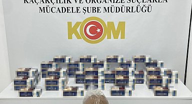 Samsun'da 10 bin adet kaçak makaron ele geçirildi