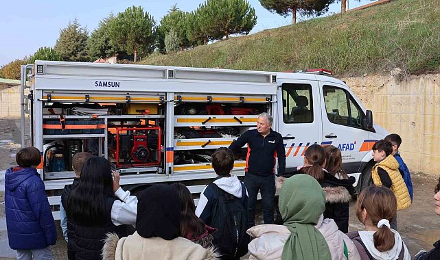 Samsun'da 341 binden fazla kişiye afet farkındalık eğitimi