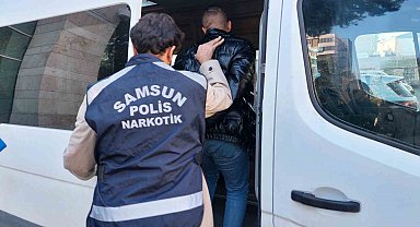 Samsun'da bin 32 adet sentetik ecza ele geçirildi