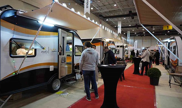 Samsun'da "Karavan ve Bungalov Fuarı" ziyaretçilere kapılarını açtı