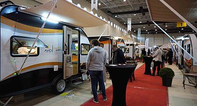 Samsun'da "Karavan ve Bungalov Fuarı" ziyaretçilere kapılarını açtı