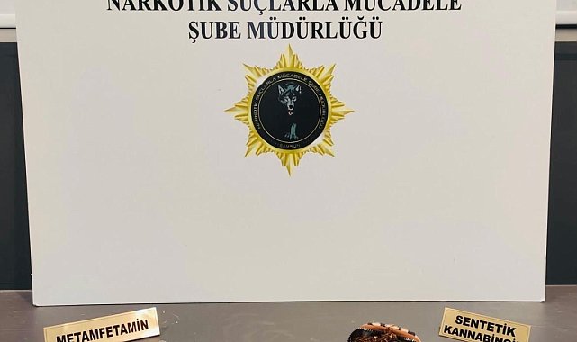 Samsun'da uyuşturucuyla yakalanan kadın gözaltına alındı