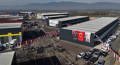 Sanayi çarşısında 112 dükkanın anahtarı sahiplerine teslim edildi
