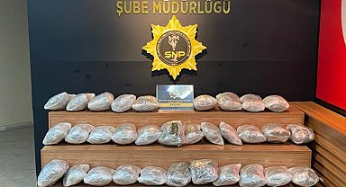Şanlıurfa'da 29 kilogram skunk ele geçirildi: 1 gözaltı