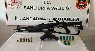 Şanlıurfa'da silah kaçakçılığı operasyonu: 8 gözaltı