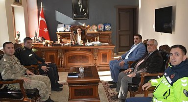 Sarıkamış'ta, "Kış Mevsimi Trafik Tedbirleri" toplantısı yapıldı