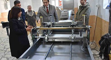 Sason'da kadınlara çilek ürünleri üretim tesisi kuruldu