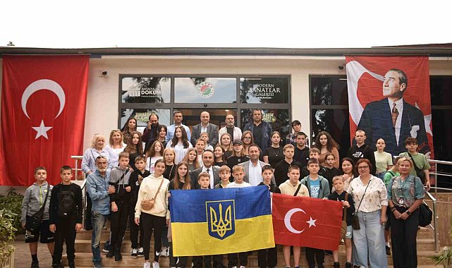 Savaş mağduru çocuklar DokumaPark'ta ağırlandı