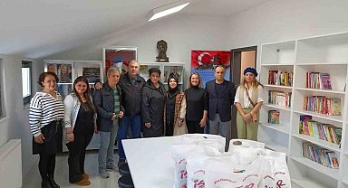Şehidin okulunda kitap seferberliği