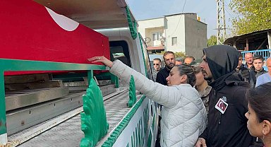 Şehit polis memuru memleketinde toprağa verildi