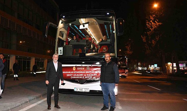Şehit yakınları ve gazilerin tarihi mekan gezileri