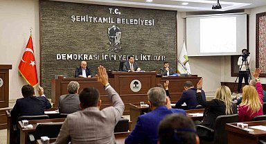 Şehitkamil meclis toplantısı yapıldı