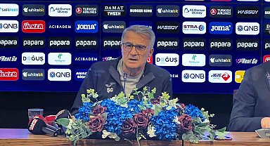Şenol Güneş: "Böyle devam edemeyiz"