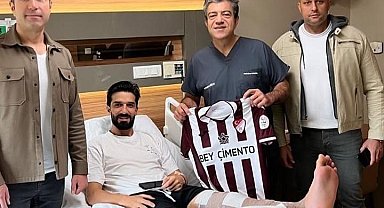 Sezonu kapatan Elazığsporlu Burak Aydın ameliyat oldu