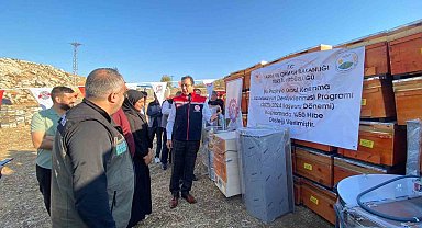 Siirt'te arıcılara ekipman desteği verildi