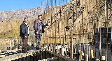Siirt'te köprü ve menfez yapım çalışmaları devam ediyor