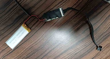 Sınav için kurduğu düzenek şoke etti