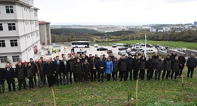 Sinop'ta 11 bin 610 fidan toprakla buluştu
