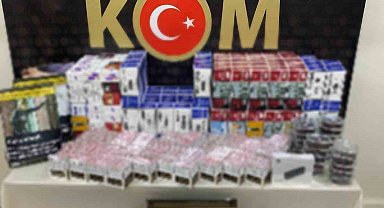 Sivas'ta kaçak tütün operasyonu, binlercesi ele geçirildi