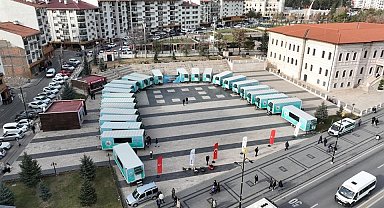 Sivas'ta mobil taziye araçları hizmete sunuldu