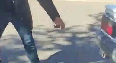 Siverek'te trafik kazası sonrası taraflar arasındaki tartışma sosyal medyada viral oldu