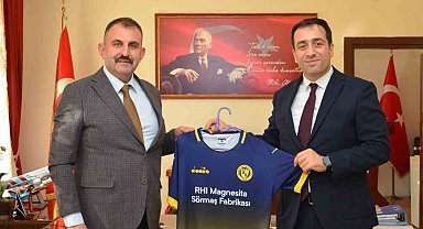 Söğütspor'dan Kaymakam Tuncer'e ziyaret