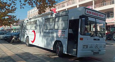 Şuhut'ta kan bağışına yoğun ilgi