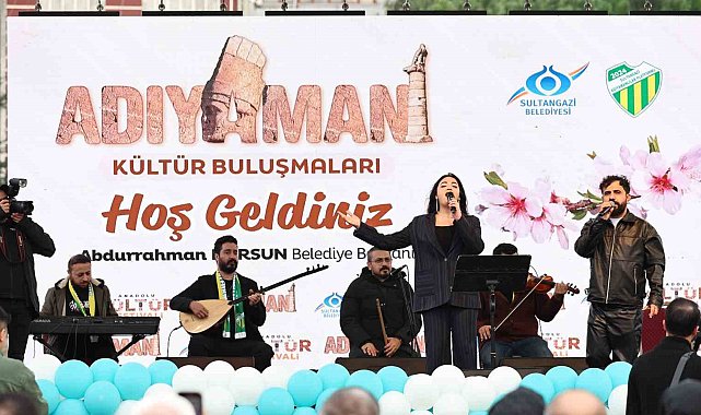 Sultangazi'de 'Adıyaman Kültür Buluşmaları' düzenlendi