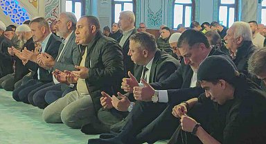 Sultangazi'de meslektaşları şehit polis memuru M. Esat Kayacan için mevlit okuttu