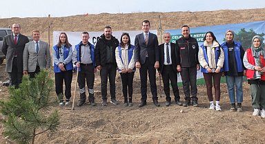 Sungurlu OSB'de bin fidan toprakla buluştu