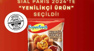 SuperFresh Kumpir Topları, SIAL Paris 2024'te "Yenilikçi Ürün" seçildi