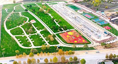 Tamamlandığında Türkiye'nin en büyük millet bahçesi olacak