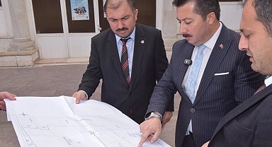 Tarihi çarşı hamamı yeniden doğuyor