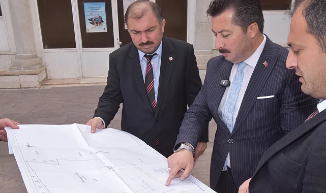 Tarihi çarşı hamamı yeniden doğuyor
