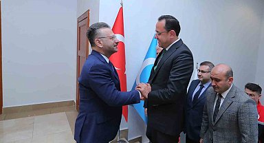 Tarım ve Orman Bakan Yardımcısı, Vali Aksoy'u ziyaret etti