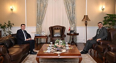 TDK Başkanı Prof. Dr. Osman Mert'ten Vali Çiftçiye ziyaret